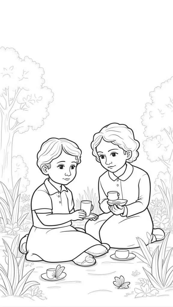 coloriage helen keller